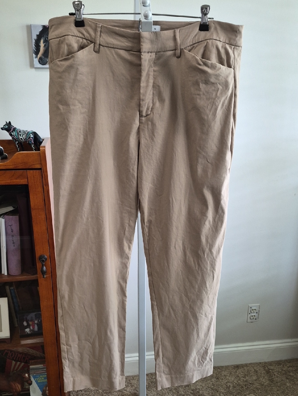 Nine West Lightweight Khaki Chinos in Beige